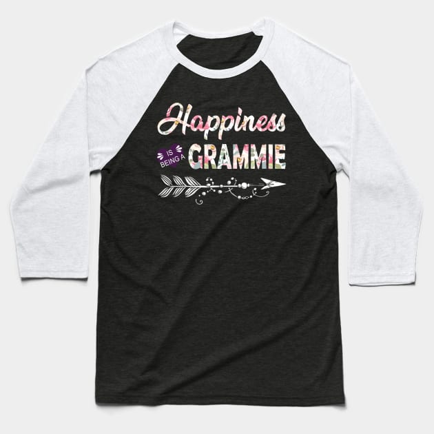 Happiness Is Being A Grammie Baseball T-Shirt by Damsin